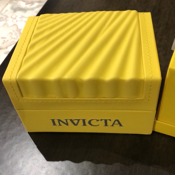 Invicta Cuadro watch Quartz multifunction black dial watch with box & outer box - Picture 11 of 14